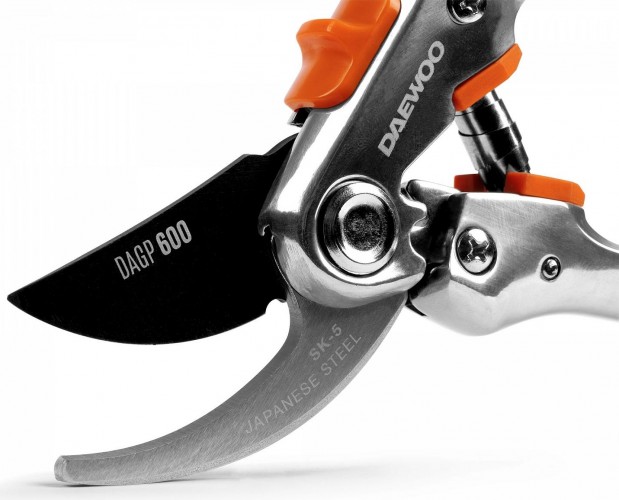 Секатор DAEWOO DAGP 600 плоскостной металлический - изображение 4