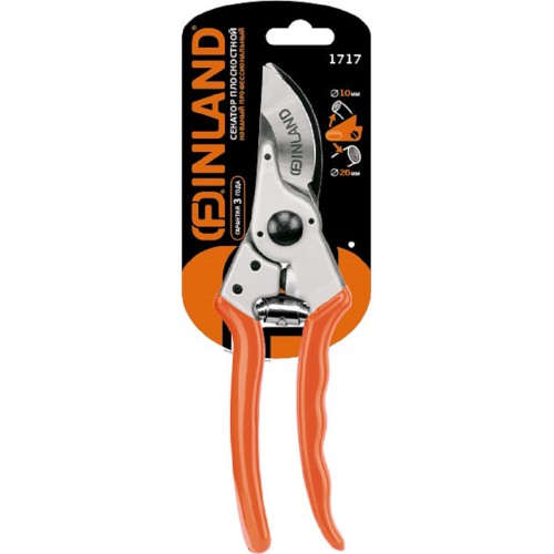 Секатор FINLAND 1717 кованый профессиональный с обрезиненными ручками - изображение 2