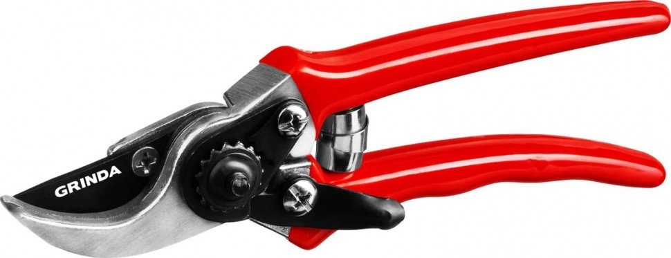 Секатор GRINDA 152 мм G-44 мини, с алюминиевыми рукоятками, плоскостной 8-423000_z02