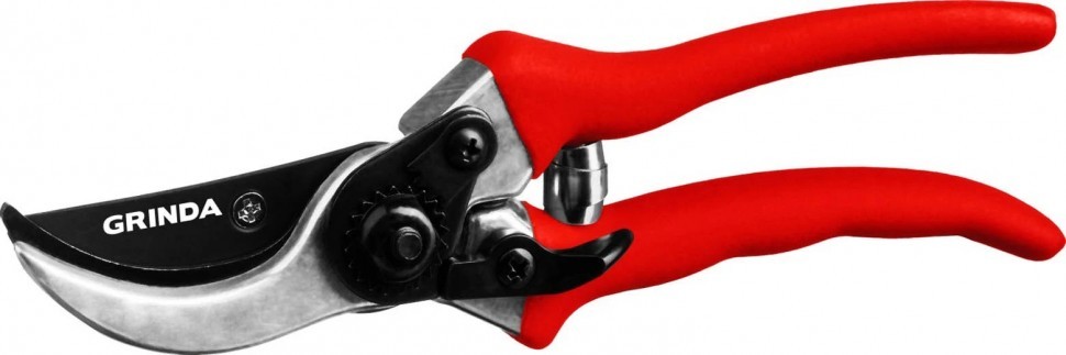Секатор GRINDA 210 мм G-11 с алюминиевыми рукоятками, плоскостной 8-423001_z02