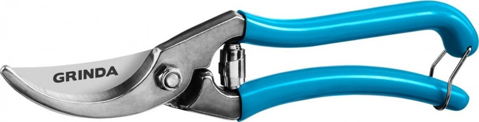 Секатор GRINDA PRO Line P-10 цельнокованый, плоскостной, 210 мм 423410