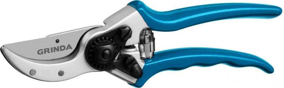 Секатор GRINDA PRO Line P-23 алюминиевые кованые рукоятками, 210 мм 423423