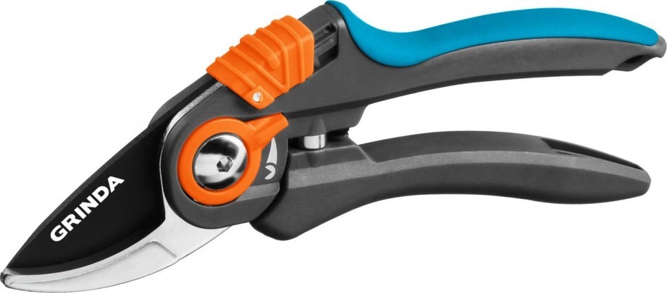 Секатор GRINDA PRO Line P-59 двухкомпонентные рукоятки, 210 мм 423459