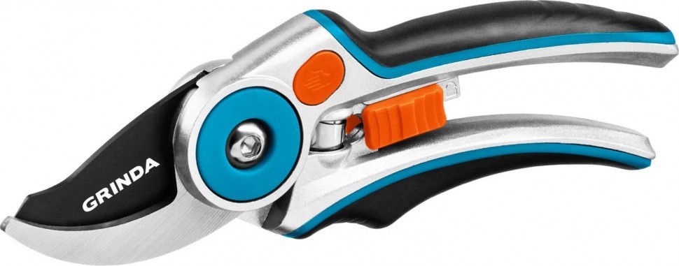 Секатор GRINDA PRO Line Р-29 эргономичные алюминиевые рукоятки, 210 мм 423429