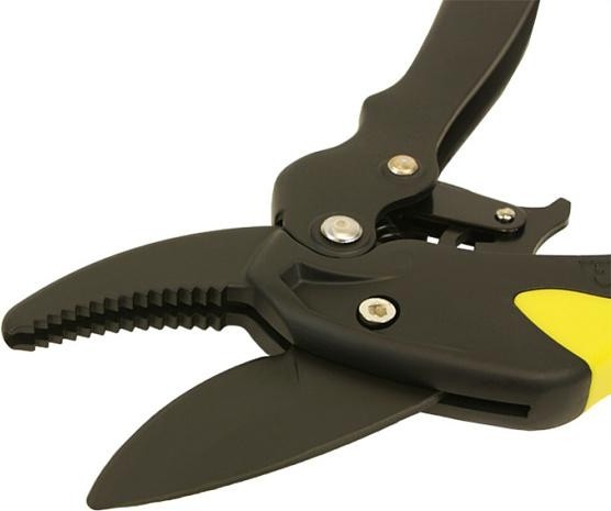 Секатор HANSKONNER HK3012-07-23 200 мм с храп механиз алюмин ручка верх. лезвие с - изображение 3