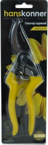 Секатор HANSKONNER HK3012-07-21 215 мм, верхн. лезвие с тефлоновым покрытием, алюм - изображение 5