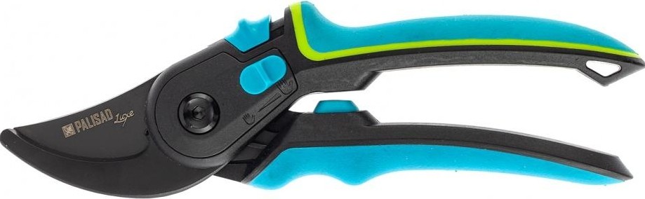 Секатор PALISAD 604 795 прямого реза, 225 мм, регулировка захвата, luxe 604795