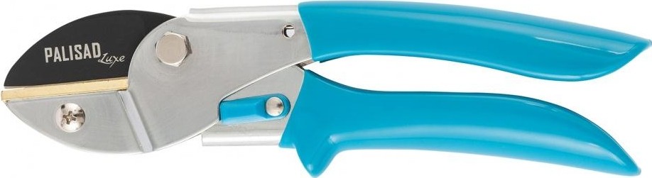 Секатор PALISAD 605 245 с наковальней, 205 мм, усиленный, рукоятки в пвх-о 605245