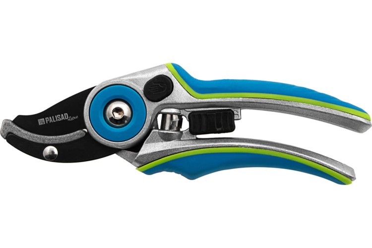 Секатор PALISAD LUXE 60475 с наковальней, 205 мм, регулировка захвата, алюмин 60475