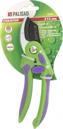 Секатор PALISAD с наковальней , регулировка захвата,  двухкомпонентные рукоятки, 60486 60486 - изображение 3
