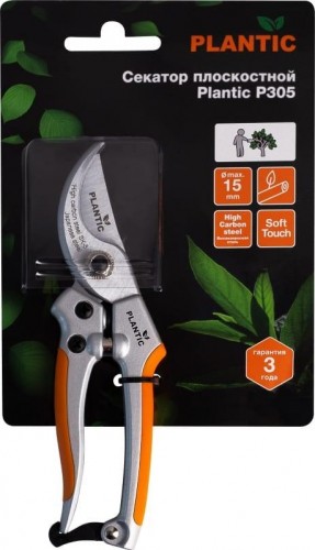 Секатор PLANTIC P305 плоскостной 35305-01 - изображение 3