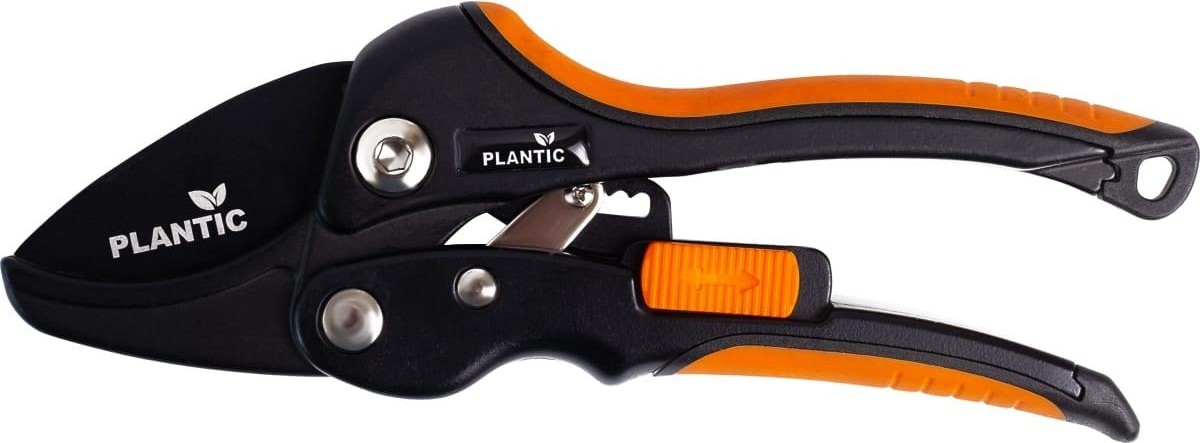 Секатор PLANTIC Pro82 с храповым механизмом 35382-01