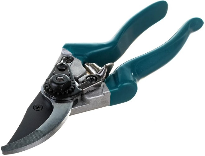 Секатор RACO 142С с алюминиевыми рукоятками, плоскостной, 215 мм 4206-53/142C - изображение 2
