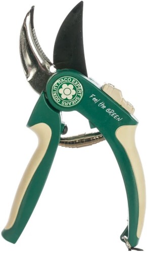 Секатор RACO 177S с двухкомпонентными рукоятками, плоскостной, 205 м 4206-53/177S