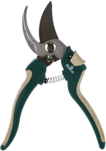 Секатор RACO CS181 с двухкомпонентными рукоятками, плоскостной, 210мм 4206-53/CS181