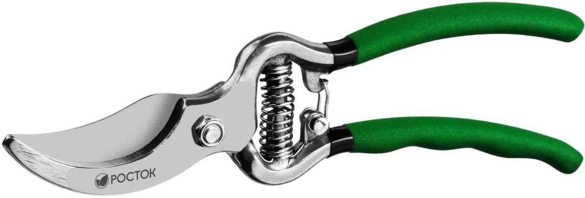 Секатор РОСТОК PC-15 цельнокованый, плоскостной, 200 мм 423005_z01