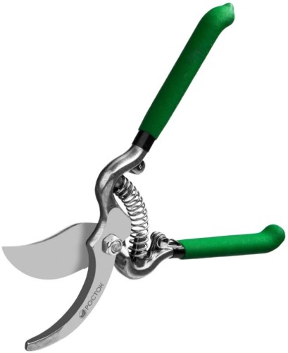 Секатор РОСТОК PC-19 цельнокованый, с овальными рукоятками, плоскостной 423006 - изображение 2