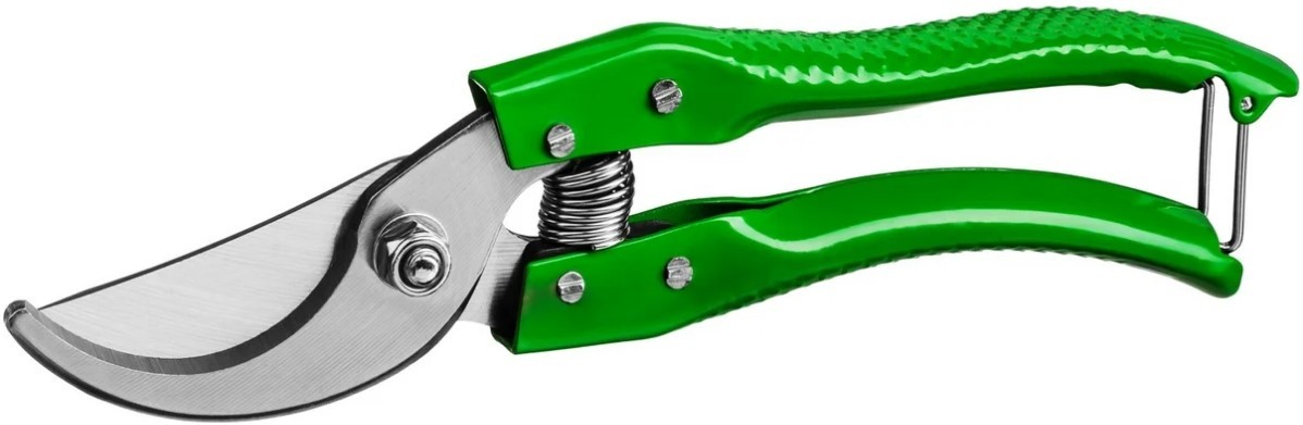 Секатор РОСТОК PC-25 со стальными эргономичными рукоятками, плоскостной 423009