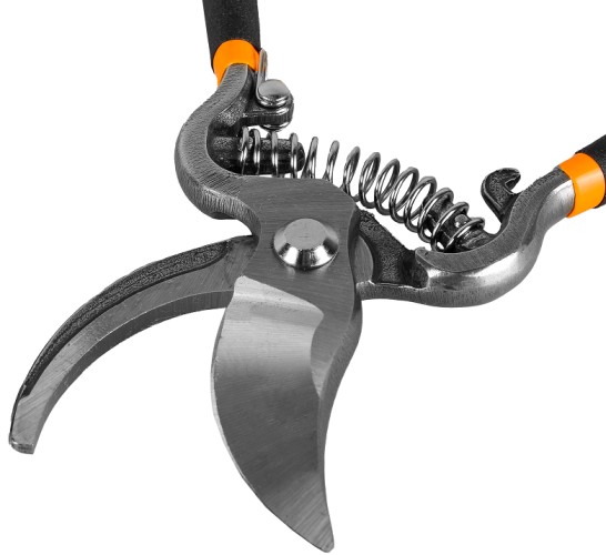 Секатор ВИХРЬ 73/7/3/1 200мм., возвратная пружина, обрезинен. рукоятки(6) - изображение 2