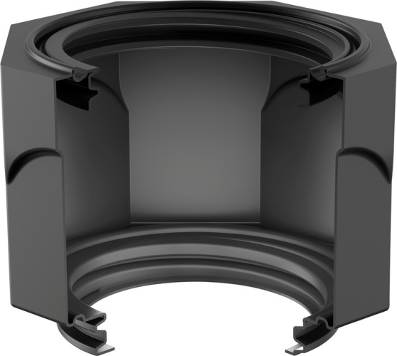 Секция колодца POLIMER GROUP КС Микро RUWEL черный AK20010101 - изображение 2