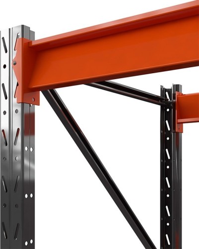 Секция приставная ОПТИМА 99-251536002P металлического стеллажа 2500x1530x600 мм - изображение 4