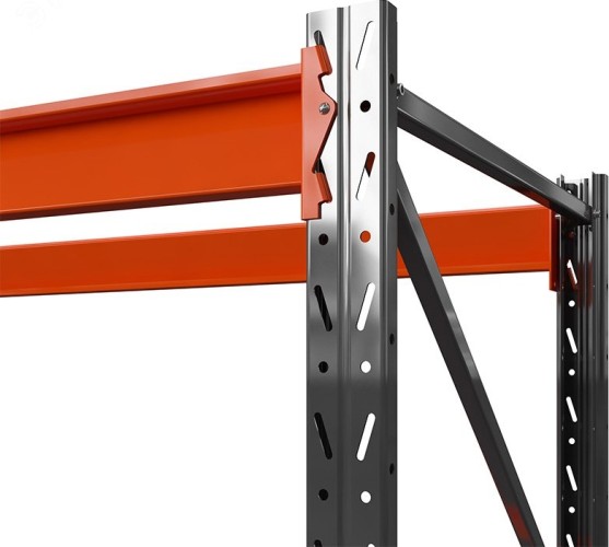 Секция приставная ОПТИМА 99-2012578502P металлического стеллажа 2000х1250х785 мм - изображение 3