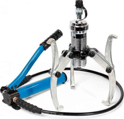 Съемник гидравлический КВТ СГН-10 с выносным насосом, усилие 10 тонн 84630