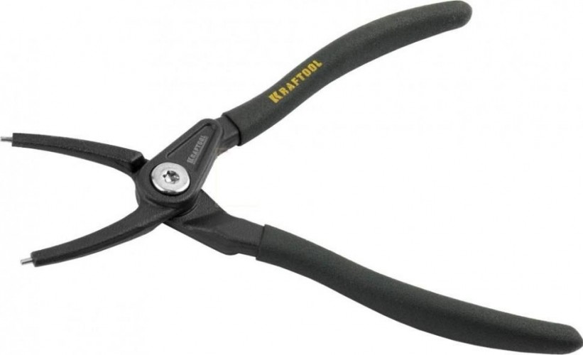 Съемник KRAFTOOL 22812-4 стопорных колец с изогнутыми губками, внешний, 175