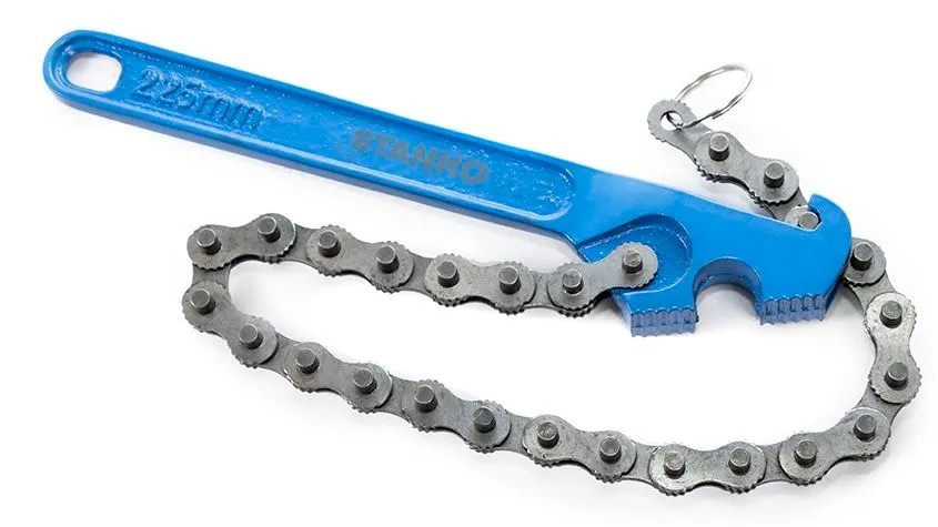 Съемник масляного фильтра STANKO ST123 цепной, 40-110 мм