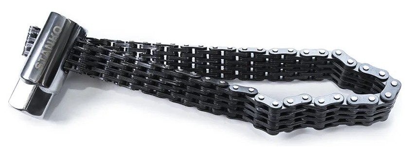 Съемник масляного фильтра STANKO ST129 цепной, до 120 мм