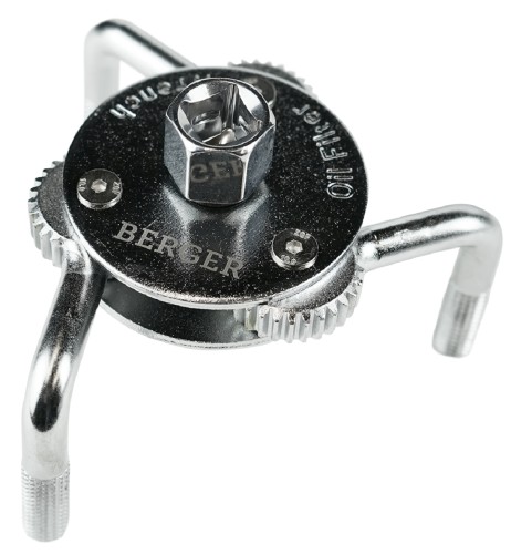 Съемник масляных фильтров BERGER BG1850 крабовидный, захват 64-120 мм