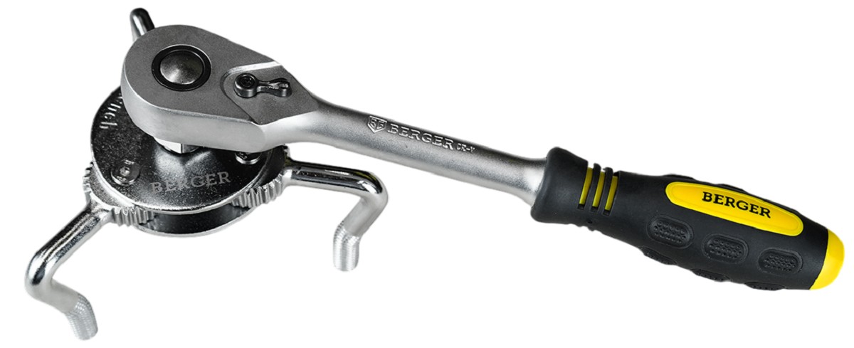 Съемник масляных фильтров BERGER BG1851 крабовидный, захват 45-102 мм - изображение 3