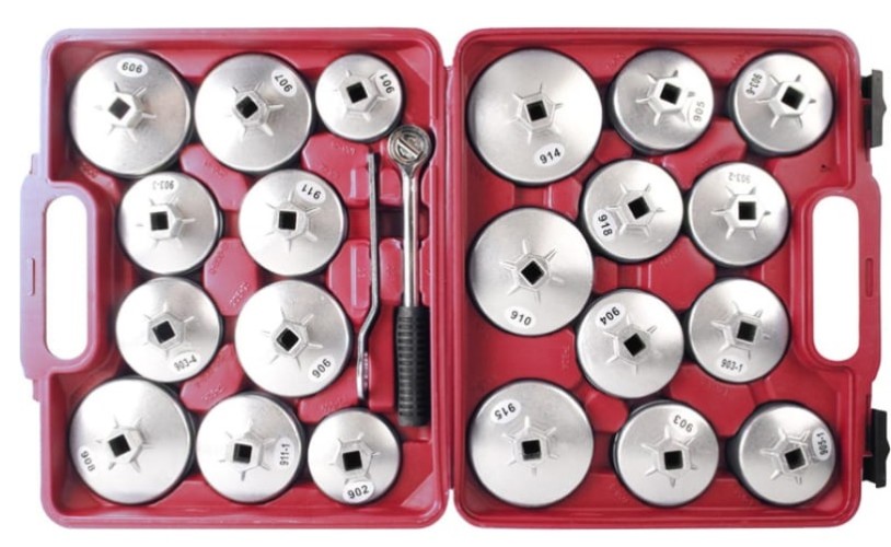 Съемник масляных фильтров СОРОКИН 40.163  23 предмета