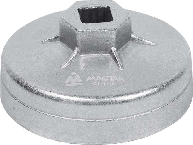 Съемник масляных фильтров торцевой МАСТАК 15 граней, 75 мм 103-44155 103-44155 - изображение 2