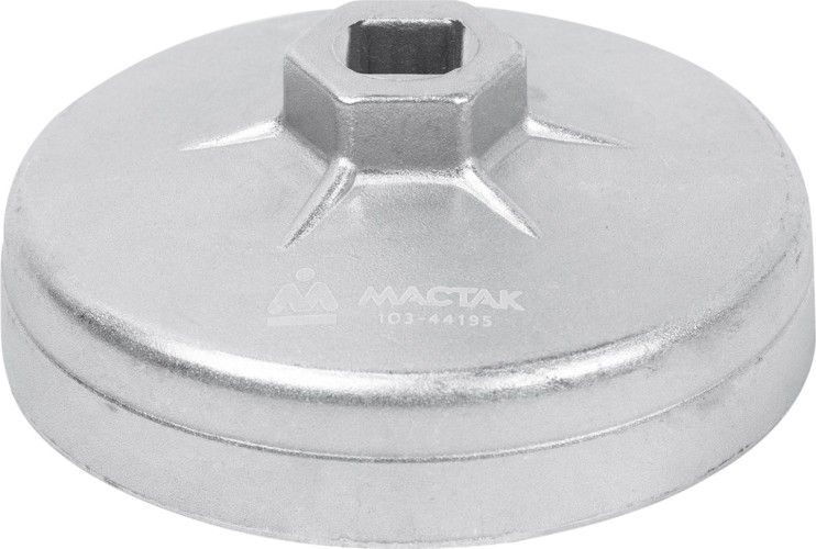 Съемник масляных фильтров торцевой МАСТАК 15 граней, 95 мм 103-44195 103-44195 - изображение 2