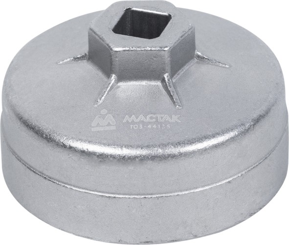 Съемник масляных фильтров торцевой МАСТАК 15 граней, 73 мм 103-44135 103-44135 - изображение 2