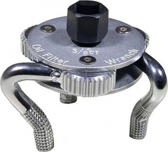 Съемник масляных фильтров трехзахватный МАСТАК для мотоциклов 45 - 75 мм 103-41110M 103-41110M