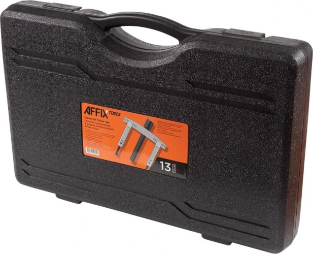 Съемник подшипников AFFIX 2-х и 3-х захватный, 13 предметов, кейс AF10412012C - изображение 5