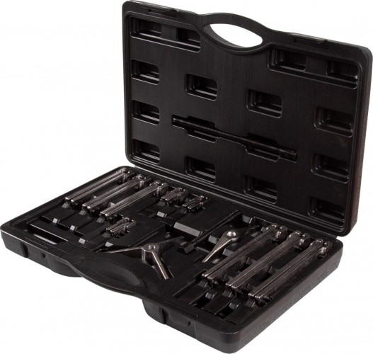 Съемник подшипников AFFIX 2-х и 3-х захватный, 13 предметов, кейс AF10412012C - изображение 2