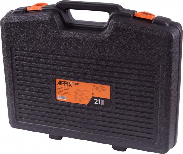 Съемник подшипников AFFIX гидравлический, 10 т, 75-100 мм 21 предмет AF10419010C - изображение 3