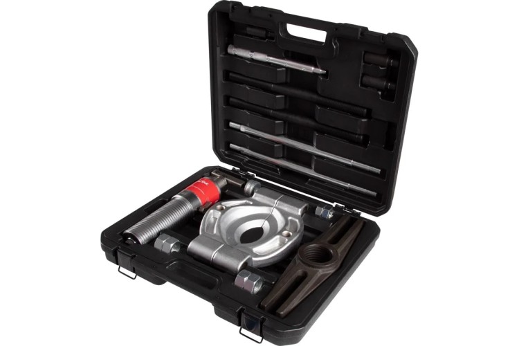 Съемник подшипников гидравлический МАСТАК 12 т, 20-200 мм сегментного типа, с совмещенным насосом 104-19712 - изображение 5