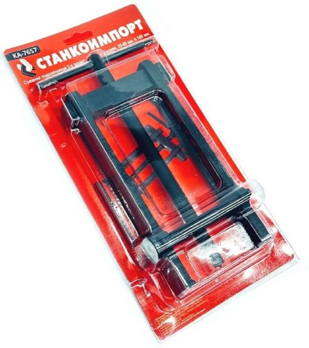 Съемник подшипников СТАНКОИМПОРТ KA-7657 2-х захватный, с фиксацией, 35-80 мм h160 мм - изображение 2