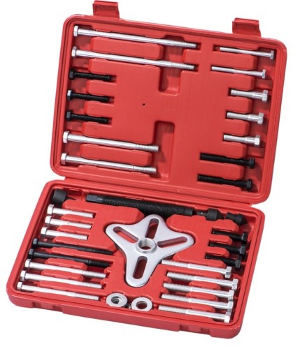 Съемник шкивов и ступиц AV Steel AV-921058 46 предметов