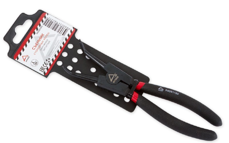 Съемник стопорных колец ARNEZI R6061180 наружных 180 мм, загнутый