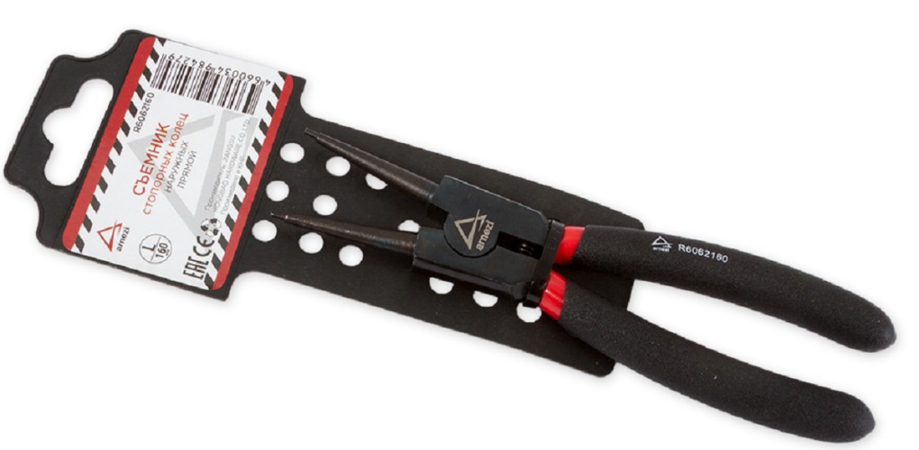 Съемник стопорных колец ARNEZI R6062160 наружных 160 мм, прямой