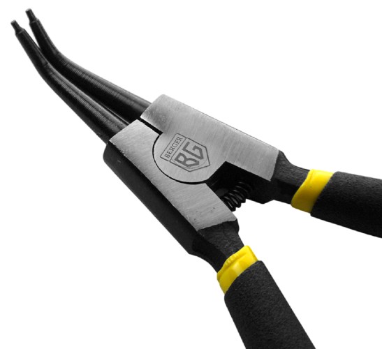 Съемник стопорных колец BERGER BG1227 загнутый для внешних (разжимание) 180 мм - изображение 2