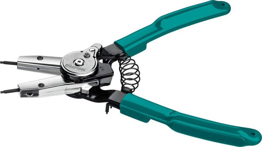 Съемник стопорных колец KRAFTOOL Universal 8-in-1 внешний/внутренний 22813