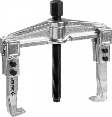 Съемник ЗУБР Профессионал раздвижной 2-захватный, 100 мм, 43310-160-100