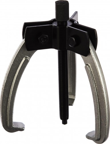 Съемник ЗУБР Профессионал шарнирный 3-захватный с серповидными захватами, 110 мм 43323-110