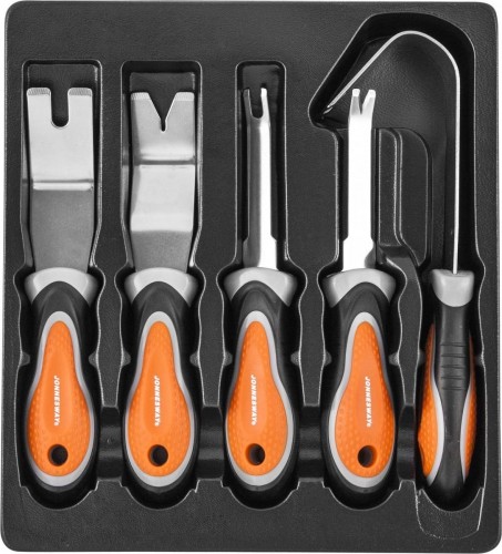 Съемники пистонов обшивки дверей JONNESWAY AB030079 в наборе 5 шт. 049230